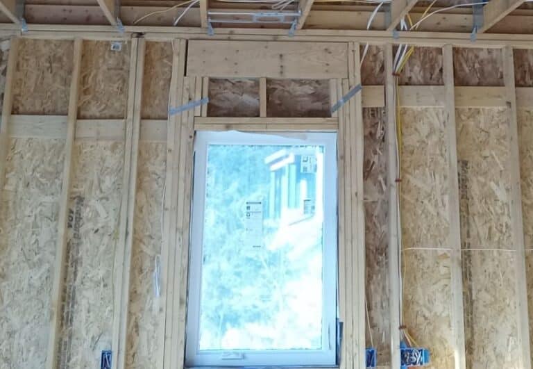 Typical home framing